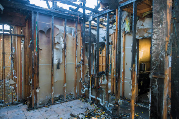 Professional Fire Damage Assessment technician working in James Island, SC